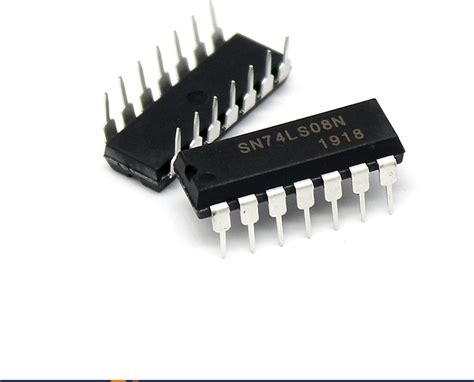 Amazon.com: YUZZI 10Pcs SN74LS08N 74LS08 DIP-14 Integrated Circuit Logic Chip IC : Industrial ...