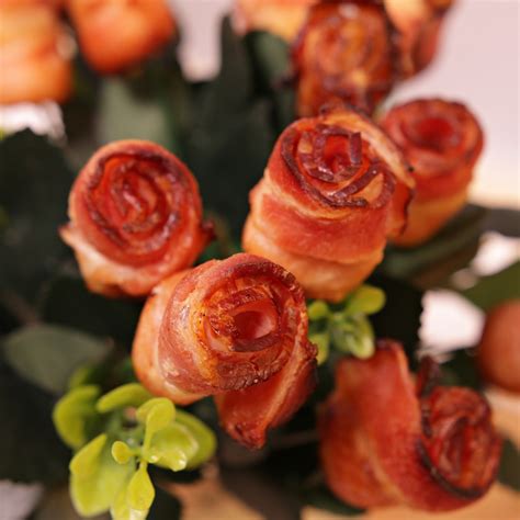 How To Make A Bacon Bouquet Because Flowers Die, But Bacon Is Forever