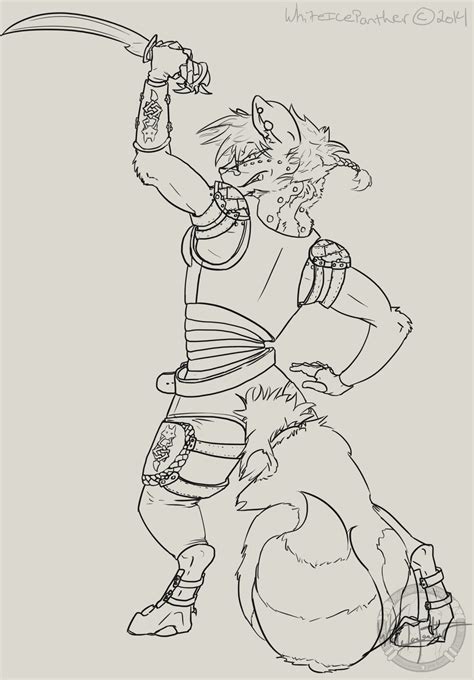 Herut Asgardish Line-art — Weasyl