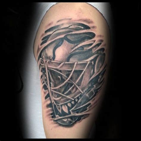 75 Unique Hockey Tattoos for Men [2024 Inspiration Guide] | Tattoos for guys, Arm tattoos for ...