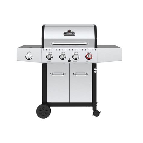 GrillPro 42,000 BTU Gas BBQ With Sear Burner And Side Burner | Propane BBQs