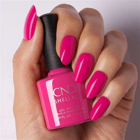 This is Kiss the Skipper, a perfect hot pink polish for your summer. | Pink polish, Pink nail ...