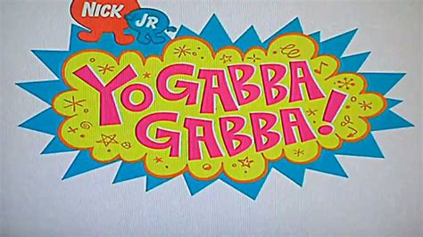 Yo Gabba Gabba Nick Jr Logo