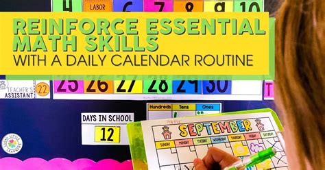 Reinforce Essential Math Skills With a Daily Calendar Routine - Lucky ...