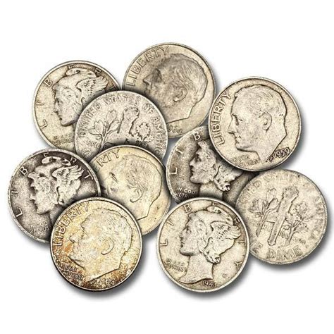 Junk 90% Silver Dimes | $1 Face Value - Hero Bullion