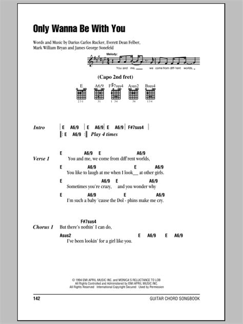 Only Wanna Be With You | Sheet Music Direct