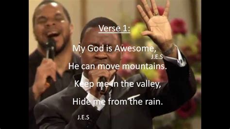 My God is Awesome - Charles Jenkins Lyrics - #SAH #Gospel - YouTube