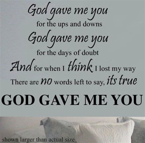 God gave me you love love quotes relationship quotes relationship quotes and sayings inspiring ...