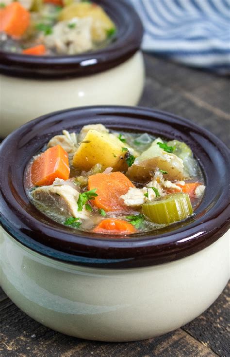 Slow Cooker Chicken Vegetable Stew Recipe - The Free Cookbook Club