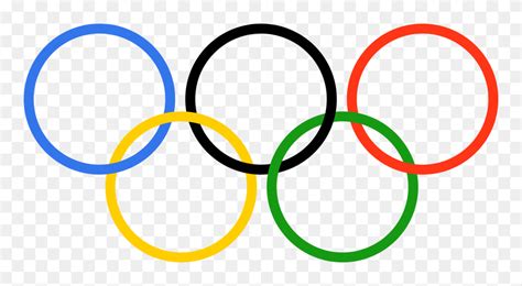 Download Olympic Rings Clipart - Transparent Background