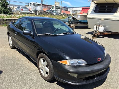 1998 CHEVROLET CAVALIER Z24, BLACK, VIN 1G1JF12T2W7291142, ODO 226965 KMS, GAS, 5 SPEED,PW,PL,