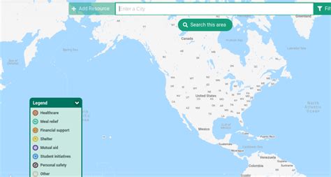 Pando: An Interactive Map for Community Resources