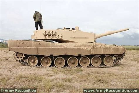 Leopard 2A4 main battle tank technical data sheet specifications ...