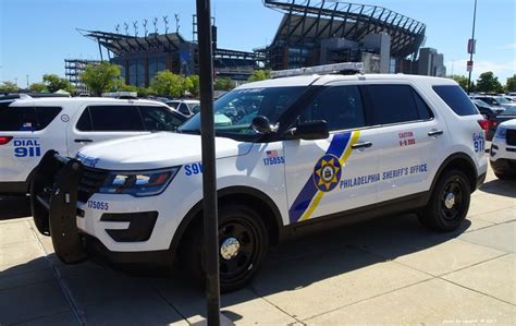 Phildelphia, Pennsylvania, Philadelphia Sheriff Department Ford Utility Interceptor vehicle ...