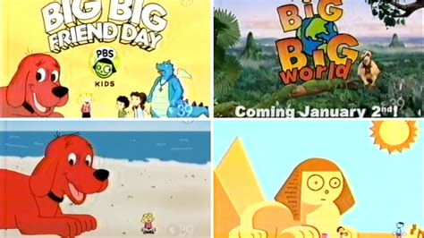 PBS Kids BIG BIG FRIEND DAY Interstitials (2005 WFWA-TV) | Doovi