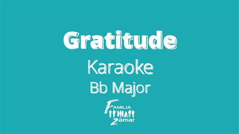 "Gratitude" Karaoke | Brandon Lake | Cover by Familia Zamar Chords - Chordify