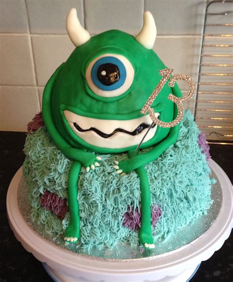 Pin by Claire Keeling on Cakes and bakes by me | Monster inc cakes, Cake, Homemade birthday cakes