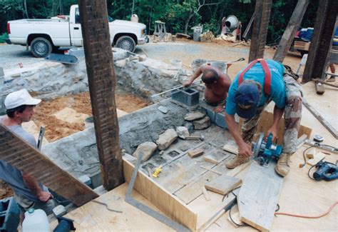 The life of a stonemason... part 2 - Handmade Houses... with Noah Bradley