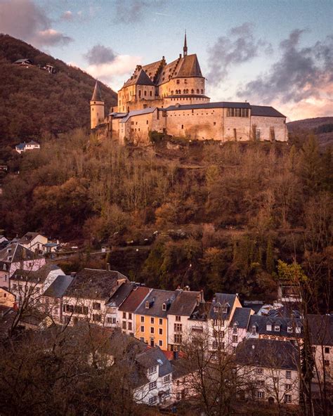 Vianden Castle, Luxembourg : castles