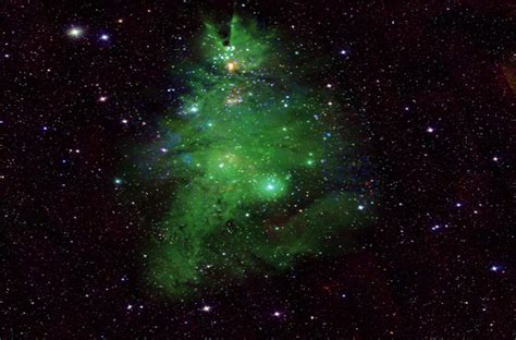 NASA discovers ‘Christmas Tree Cluster’ of stars in stunning images