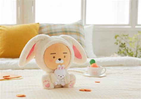 [KAKAO FRIENDS] Rabbit Little Ryan Plush Toy OFFICIAL MD – HISWAN