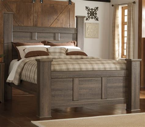 Rustic Modern Driftwood Brown Queen Bed - Fairfax | RC Willey Furniture ...