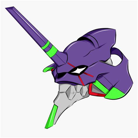 Berserk Drawing Evangelion - Eva Unit 01 Head, HD Png Download ...