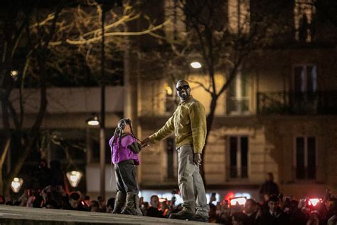 Here's North West Performing at the Yeezy Season 8 Show During Paris ...