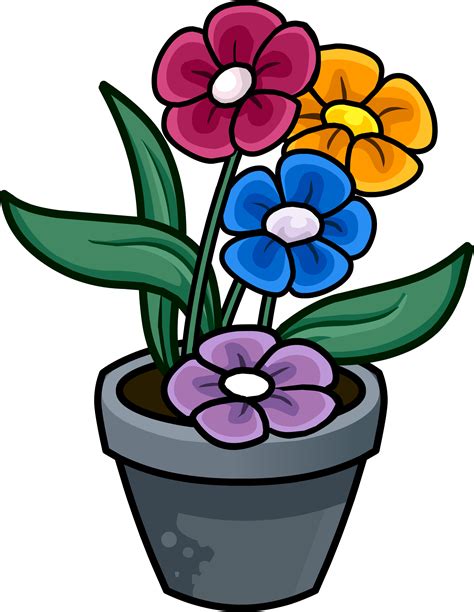 Cartoon Flower Pot PNG – Free Download