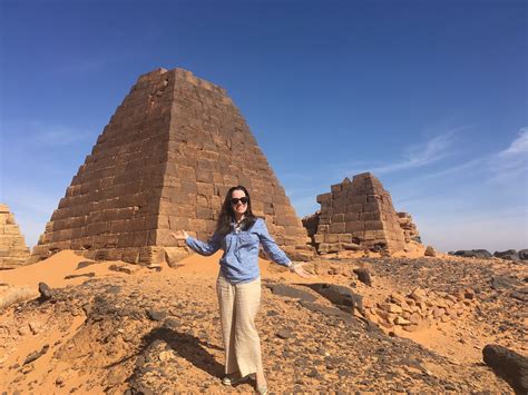 The Pyramids of Meroe, Sudan