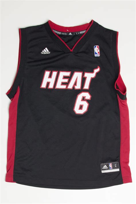 Youth Lebron James #6 Miami Heat Jersey - Ragstock.com