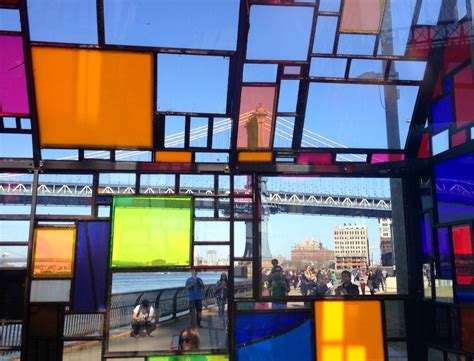 Tom Fruin Stained Glass House on the Brooklyn Waterfront