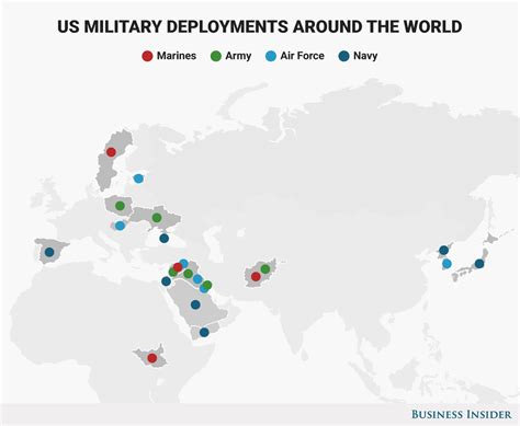 Major hotspots where the US military is deployed - Business Insider