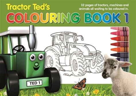 Tractor Ted Colouring Book, Gifts from The Paddock Pantry Ltd