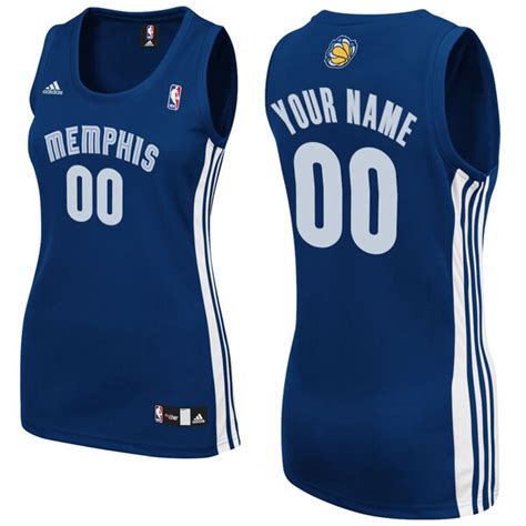 adidas Memphis Grizzlies Women's Custom Replica Road Jersey - NBA Store