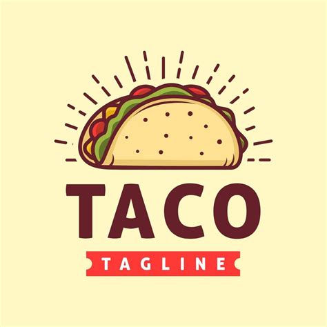 Taco logo template, Suitable for restaurant and cafe logo 5293984 ...