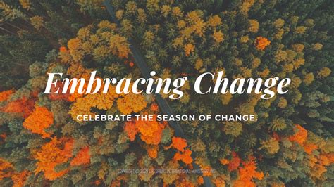 Embracing Change – LifeSpring International Ministries