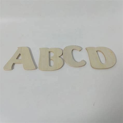 wood cutout letters 4" unfinished wood letter cutouts