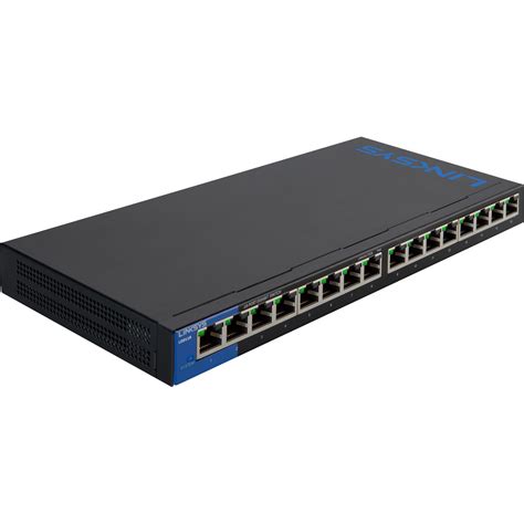 Linksys LGS116 16-Port Unmanaged Gigabit Ethernet Switch LGS116