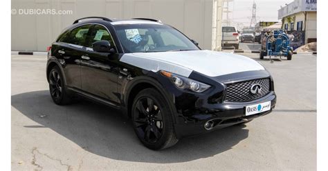 Infiniti QX70 S for sale: AED 157,000. Black, 2017