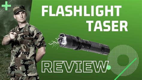 Flashlight Taser Review : Unboxing | Taser, Flashlight, Self defense