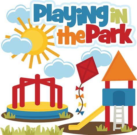 Playing In The Park SVG files playground svg file kite svg file merry go round svg file free svg ...