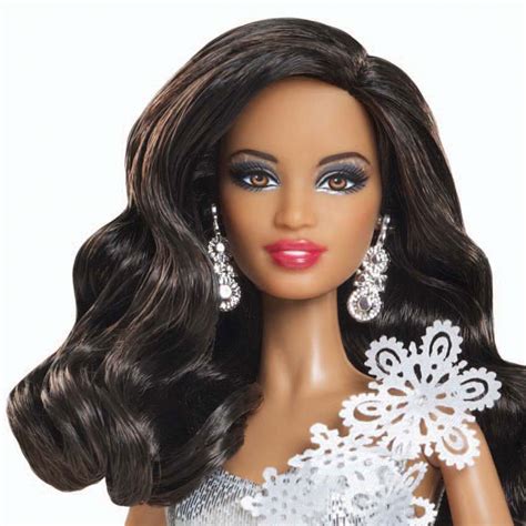 Amazon.com: Barbie Collector 2013 Holiday African-American Doll: Toys & Games