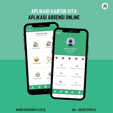 Aplikasi absensi online | Kantor Kita | Aplikasi Absensi Android Untuk ...