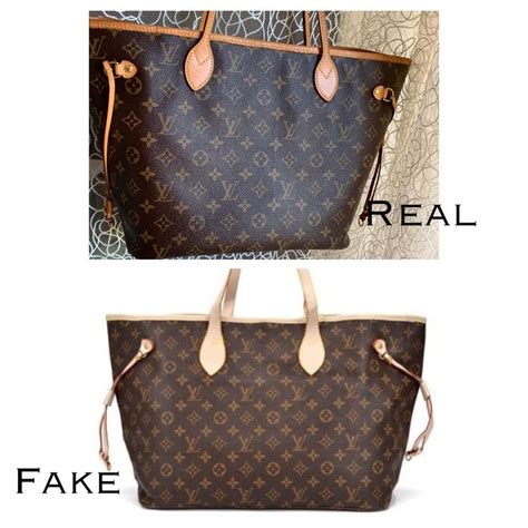 How To Spot A Fake Louis Vuitton Neverfull Bag - Brands Blogger | バッグ ...