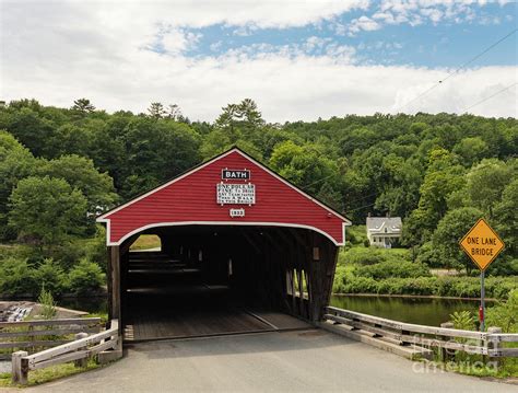 The Covered Bridge in Bath NH Photograph by Michelle Constantine - Fine ...