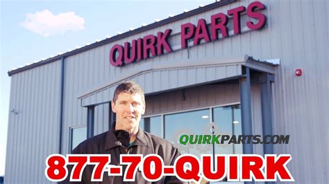 Quirk Parts Commerical - YouTube