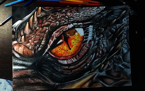 Smaug Eye by diiegosilver on DeviantArt