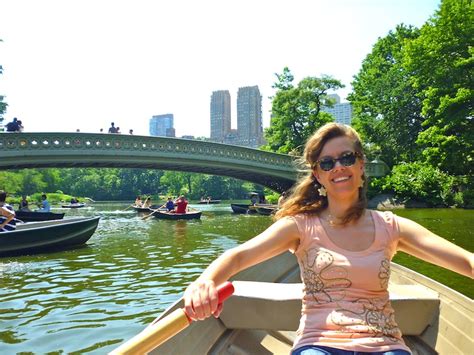 Boating in Central Park is SO FUN - New York Cliché