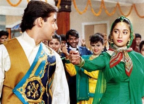 Madhuri Dixit says people loved her romantic banter with Salman Khan in ...